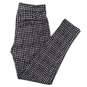 Michael Kors Women’s Houndstooth Dress Pants - Black and White